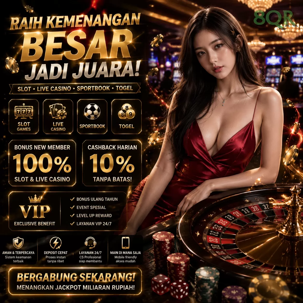 Slot Gacor id8qr Setiap Hari